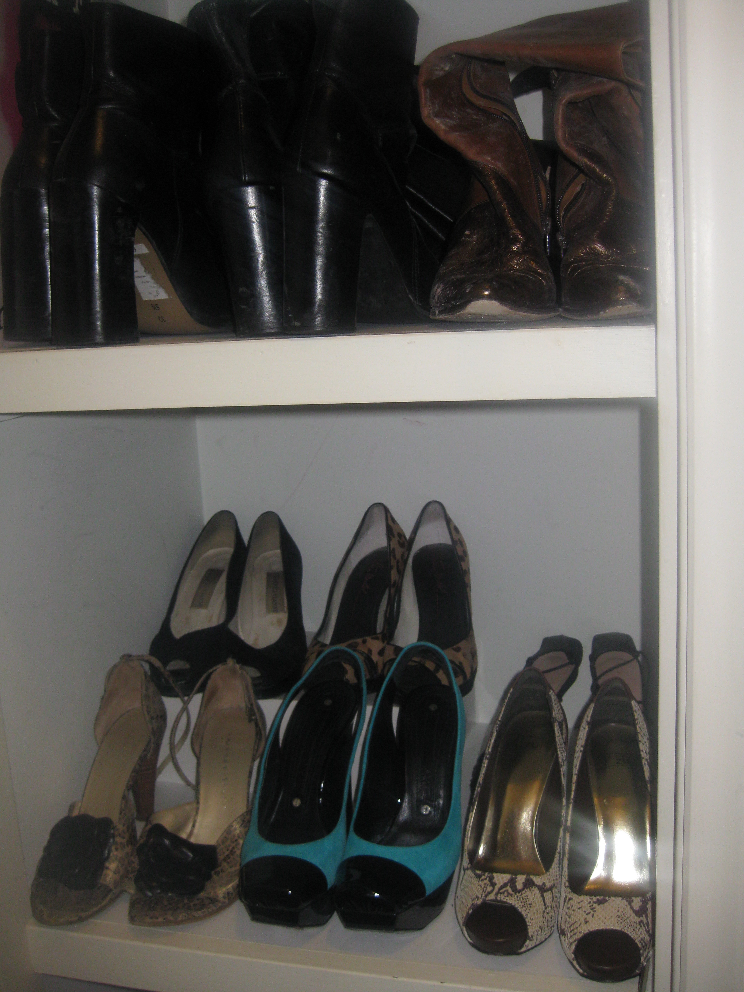 shoe cupboard left: vintage  of and Pairs front Boots Shoes the 19 (from including